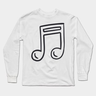 Music Note Long Sleeve T-Shirt